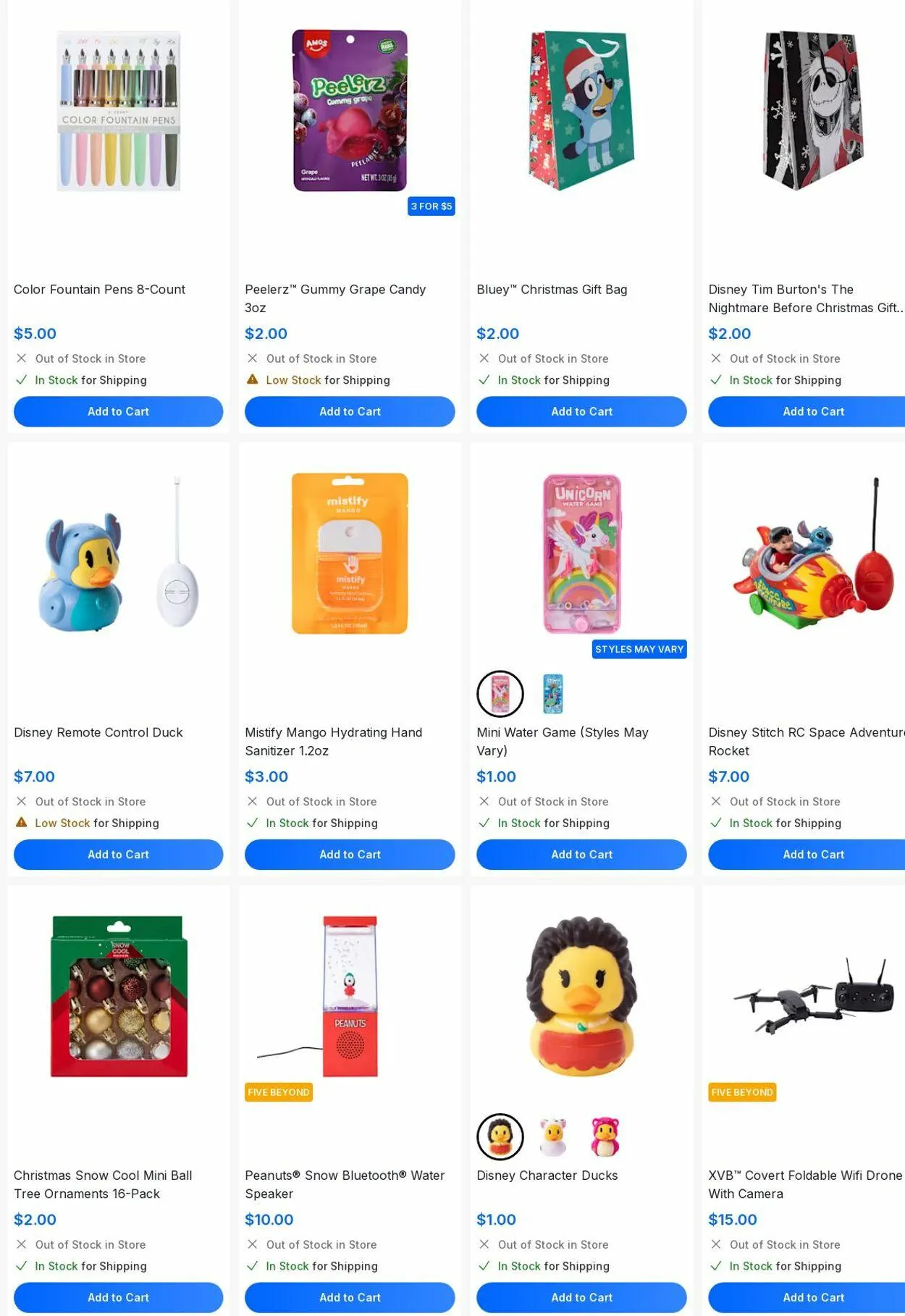 Weekly promotion Five Below spanning from December 1 to December 31 2025 - Page 17 for Catalogue 365