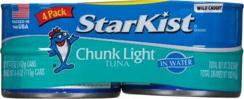 StarKist 4 Pack Chunk Light Tuna in Water