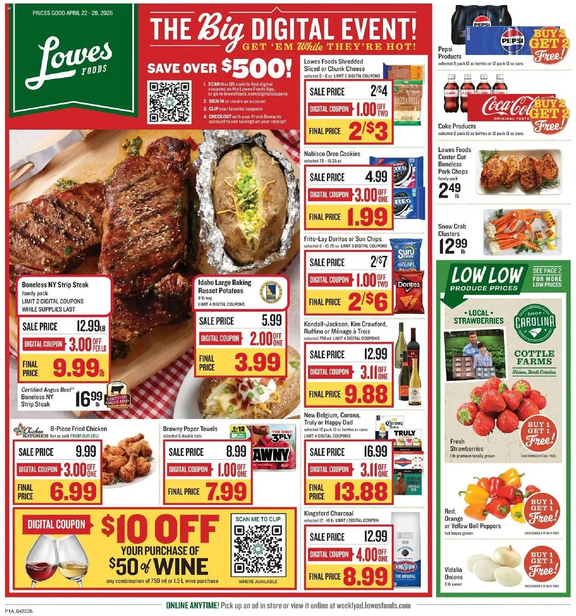 Lowes Foods weekly ad - 1