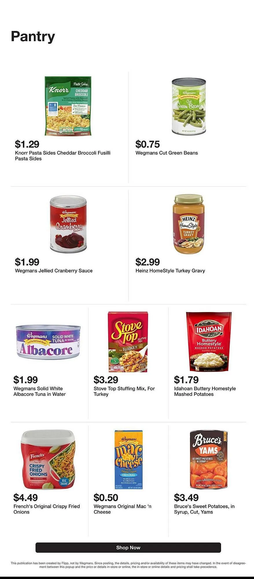 Weekly ad Wegmans flyer from November 25 to December 8 2025 - Page 2