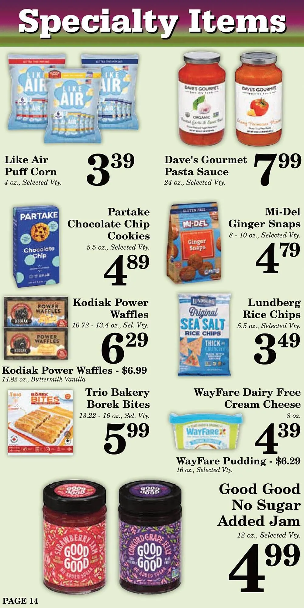 Weekly ad Harvest Foods ad from July 30 to September 2 2025 - Page 15