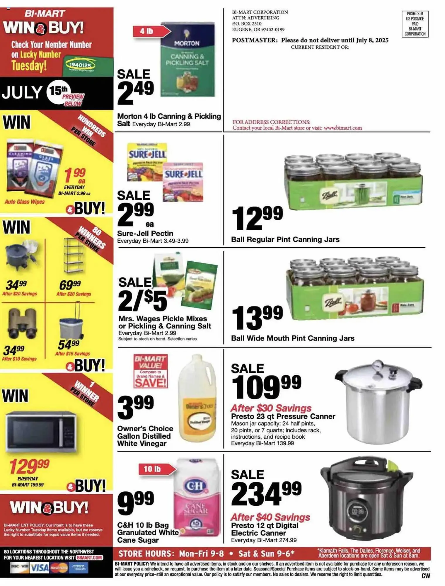 Weekly ad Bi-Mart Weekly Ad from July 8 to July 29 2025 - Page 16