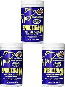 Product Summary: Zoo Med Spirulina 20 Flake Fish Food, 4-Ounce (3 Pack)