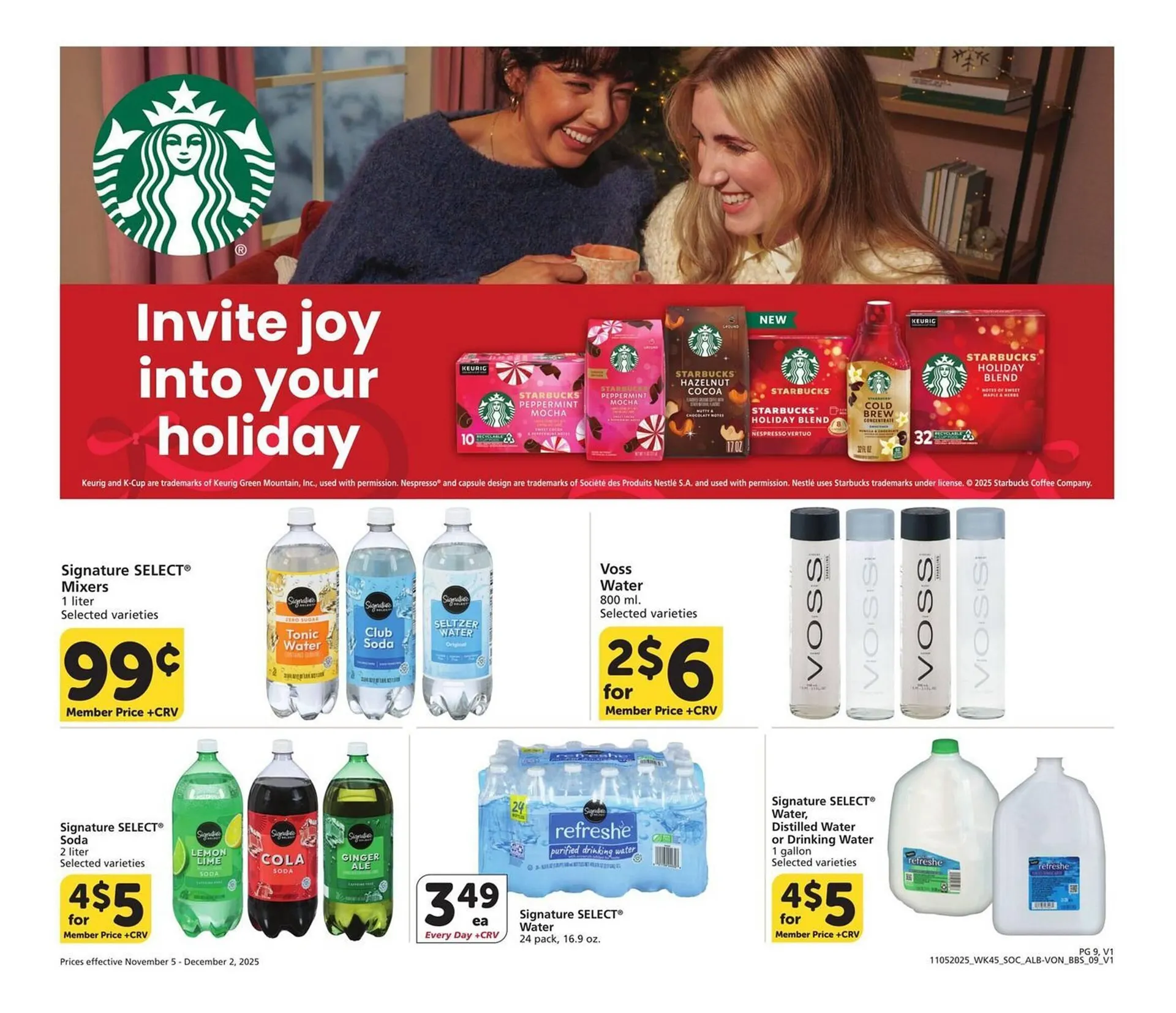 Weekly ad Albertsons weekly ad from November 5 to December 2 2025 - Page 9