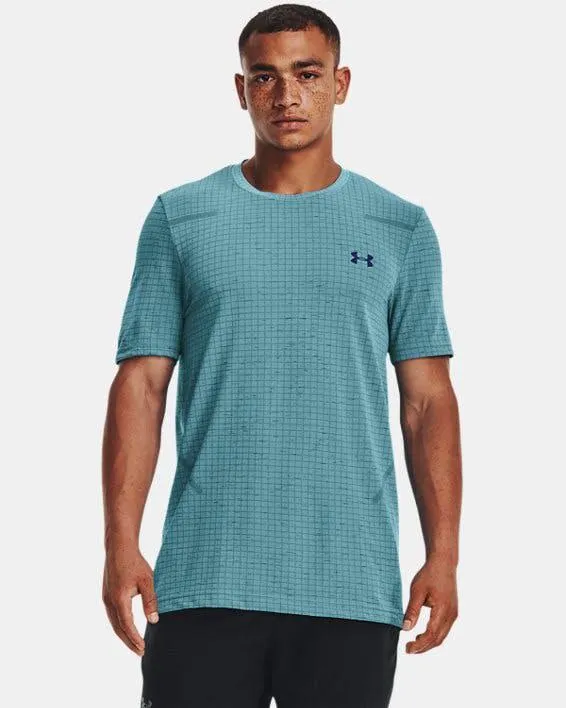 Men's UA Seamless Grid Short Sleeve