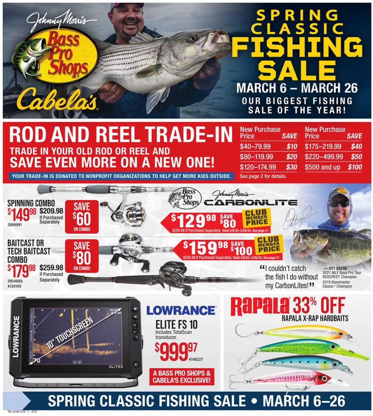 Weekly ad Bass Pro Current weekly ad from March 6 to March 26 2025 - Page 1