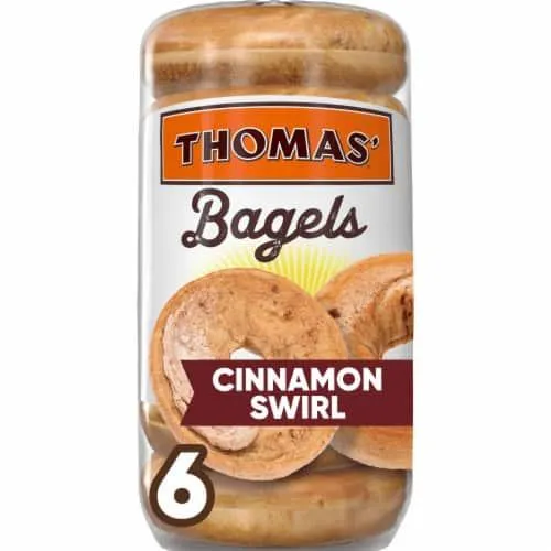 Thomas' Cinnamon Swirl Bagels