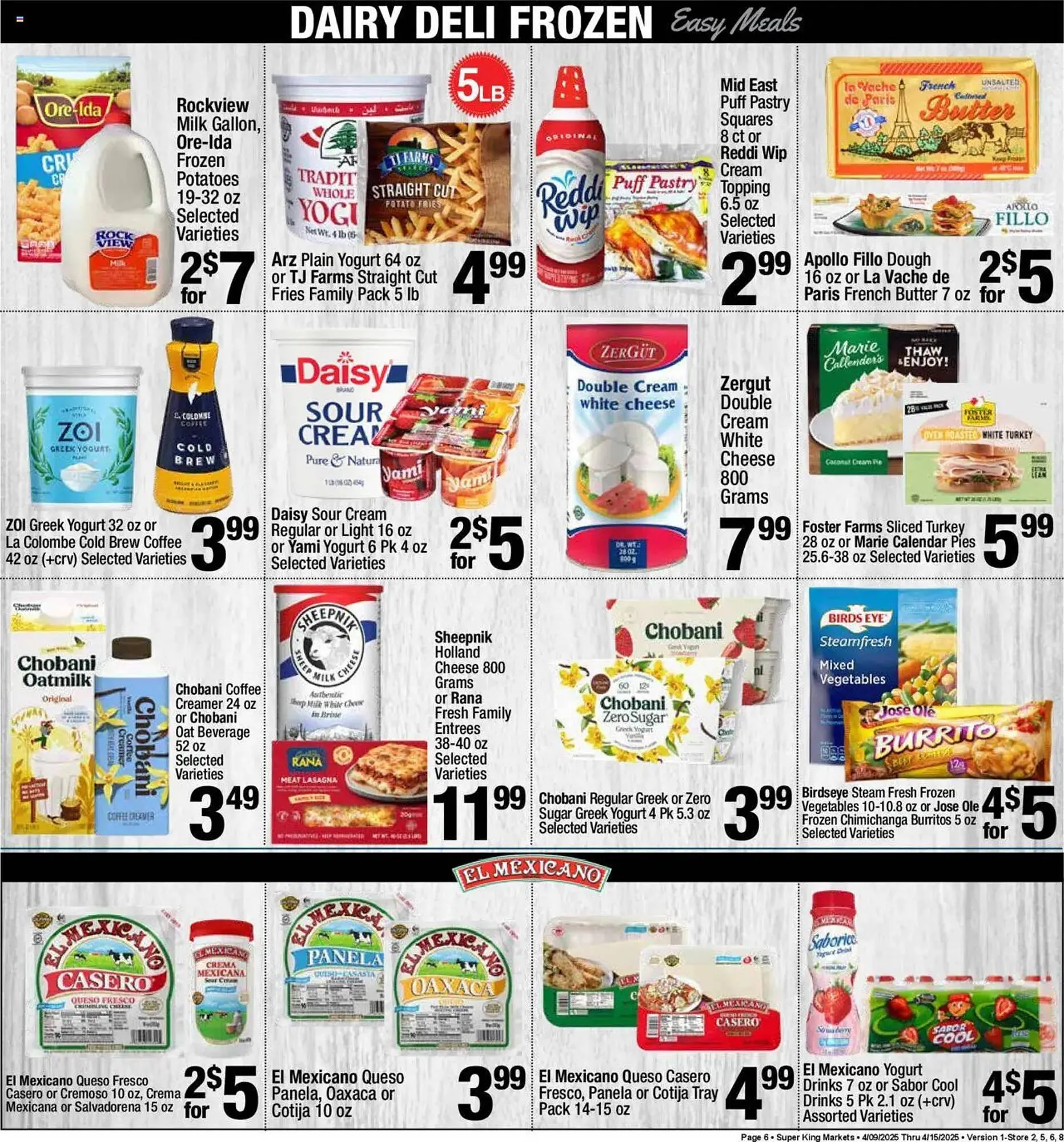 Weekly ad Super King Markets Weekly Ad from April 9 to April 15 2025 - Page 6