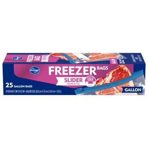 Kroger® Slider Freezer Gallon Bags