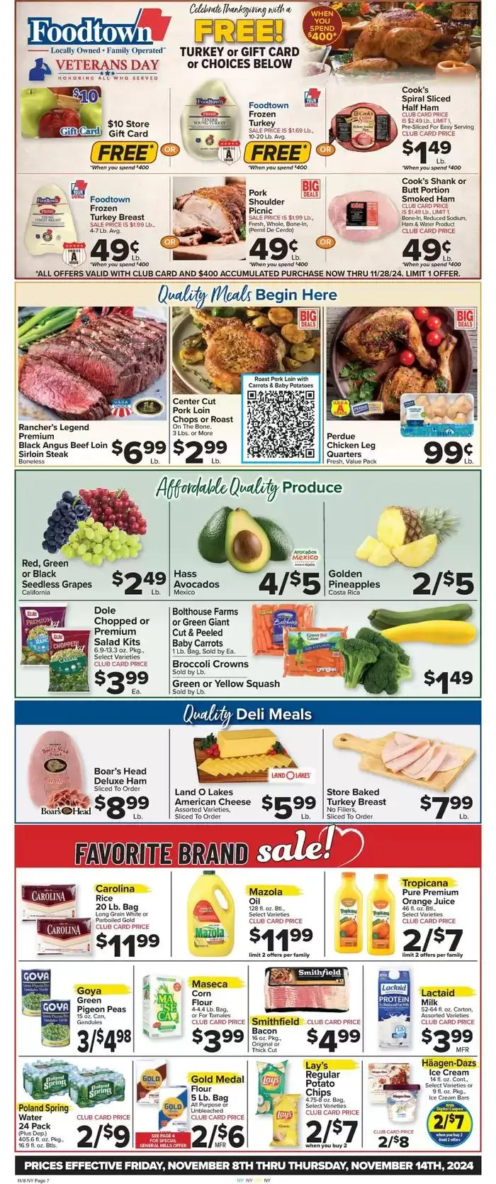 Weekly ad Attractive special offers for everyone from November 8 to November 14 2024 - Page 1