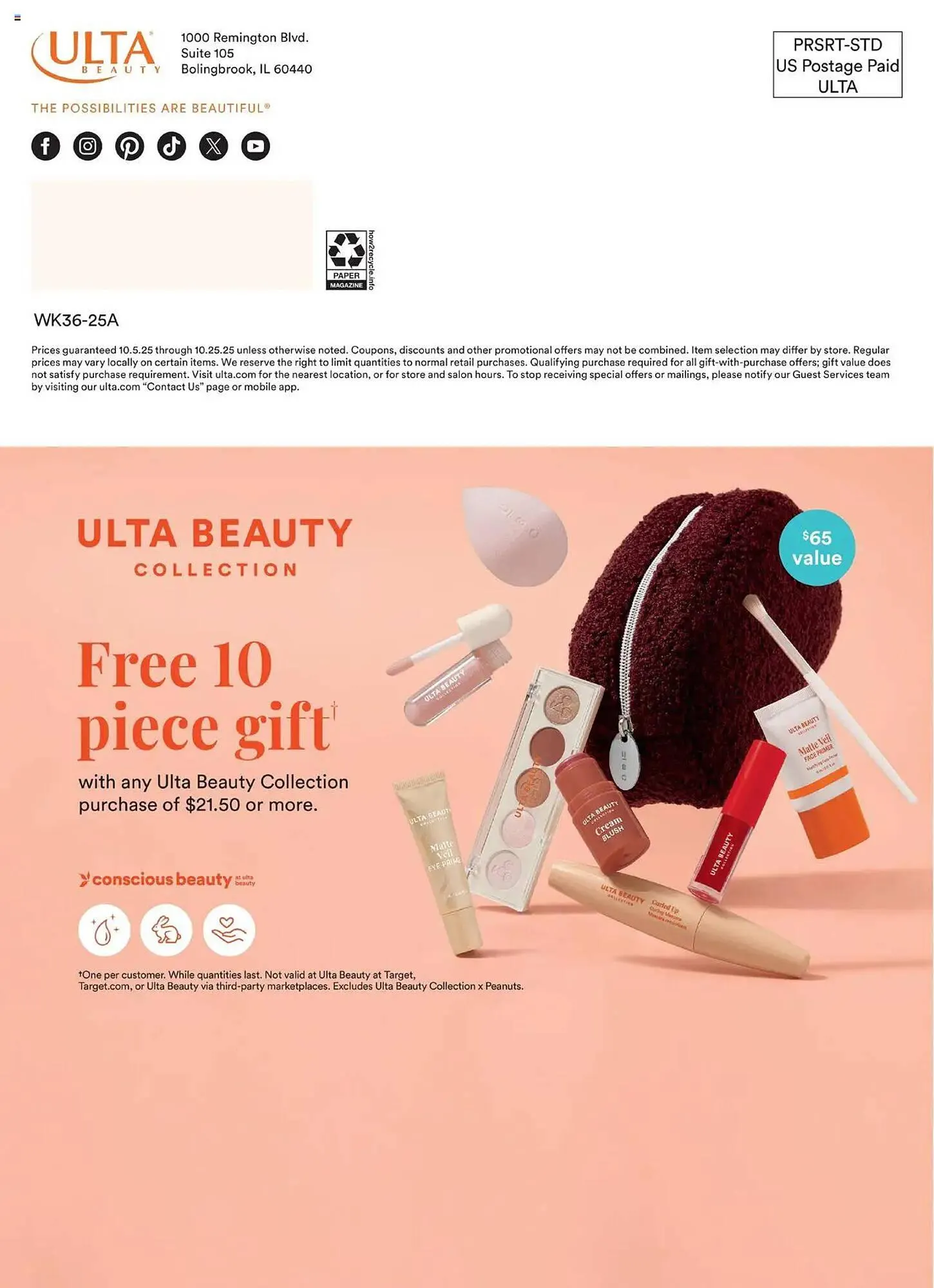 Weekly ad Ulta Beauty weekly ad from October 5 to October 25 2025 - Page 56