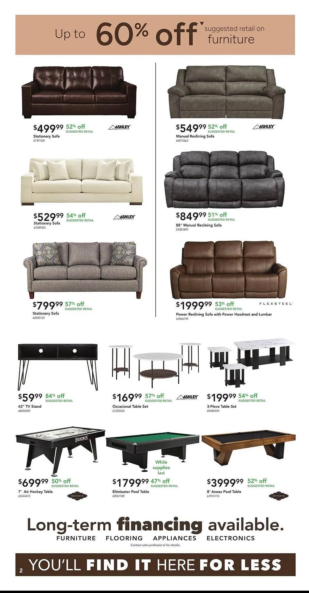 Weekly ad Nebraska Furniture Mart weekly ad from January 14 to January 20 2026 - Page 2