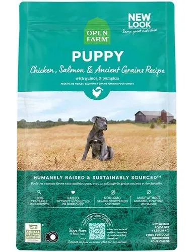 Open Farm Ancient Grain Puppy Food, 4 Pounds