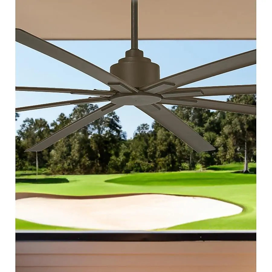 Minka Aire Xtreme 84-in Outdoor Oil Rubbed Bronze with Oil Rubbed Bronze Blades Ceiling Fan Without Light 8 -Blade )