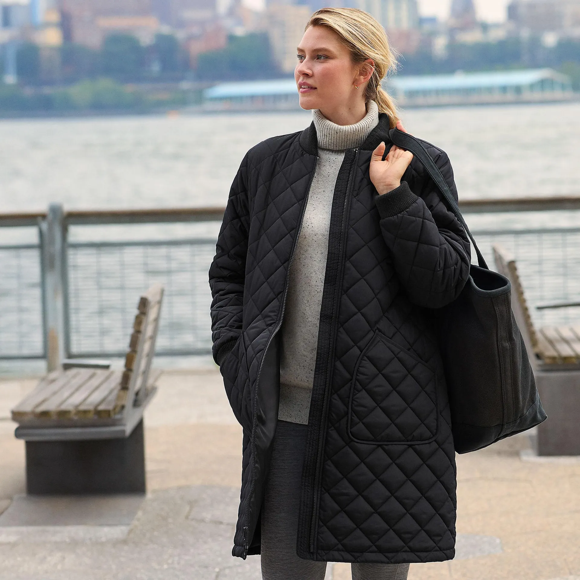 Women's FeatherFree Insulated Bomber Coat