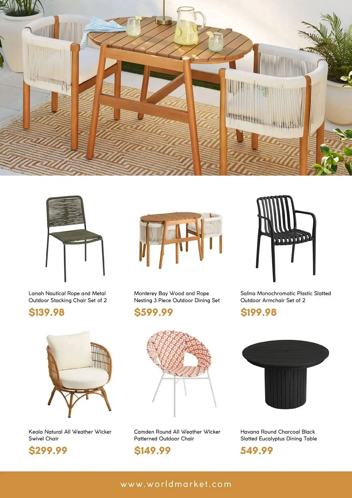 Weekly ad World Market Weekly Ad from April 1 to April 21 2025 - Page 3