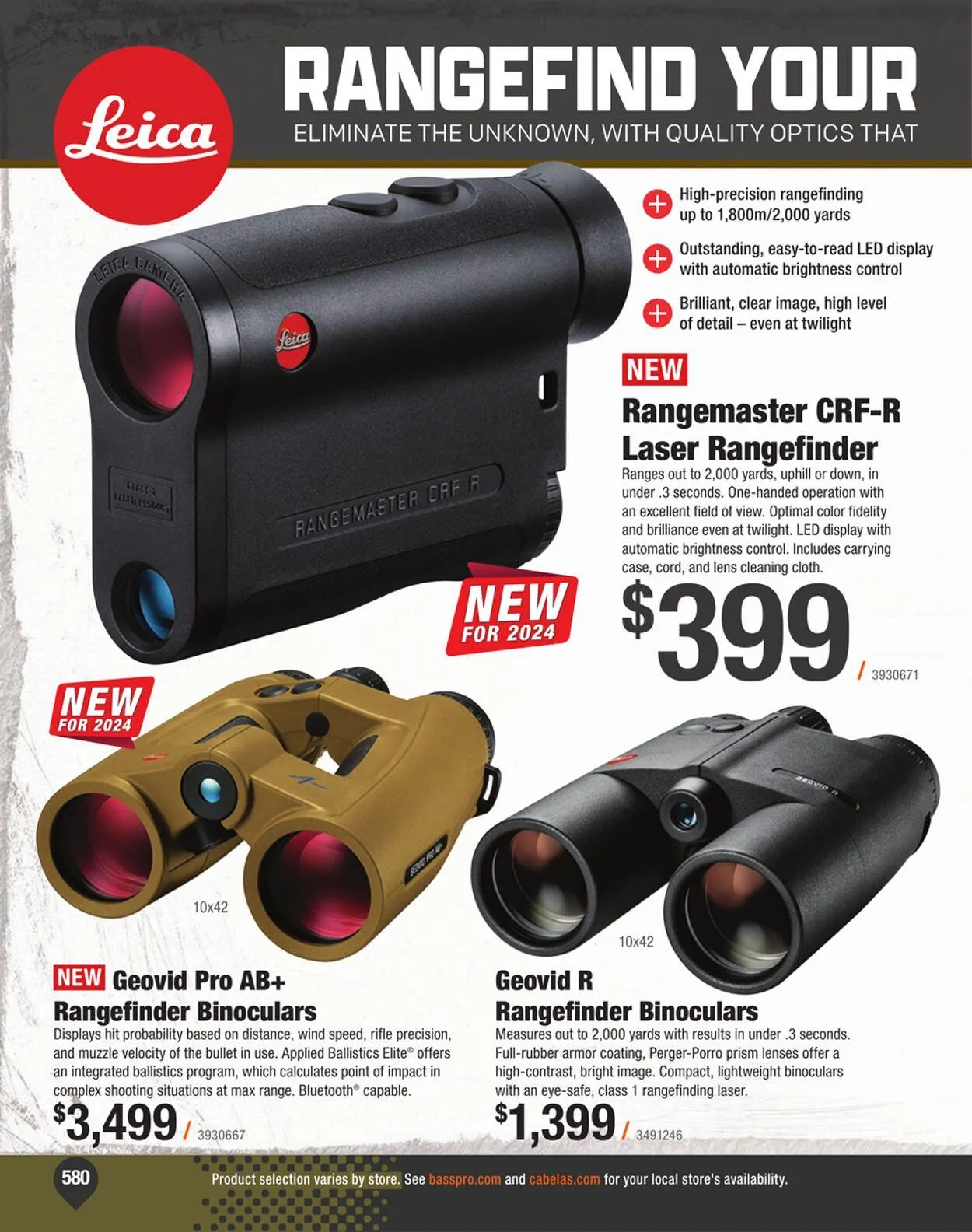 Weekly ad Bass Pro Current weekly ad from September 4 to September 18 2024 - Page 580