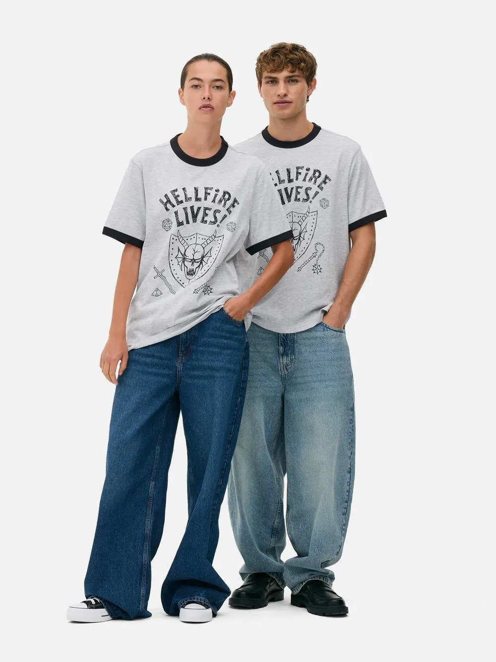 Stranger Things Hellfire Lives Short Sleeve T-Shirt