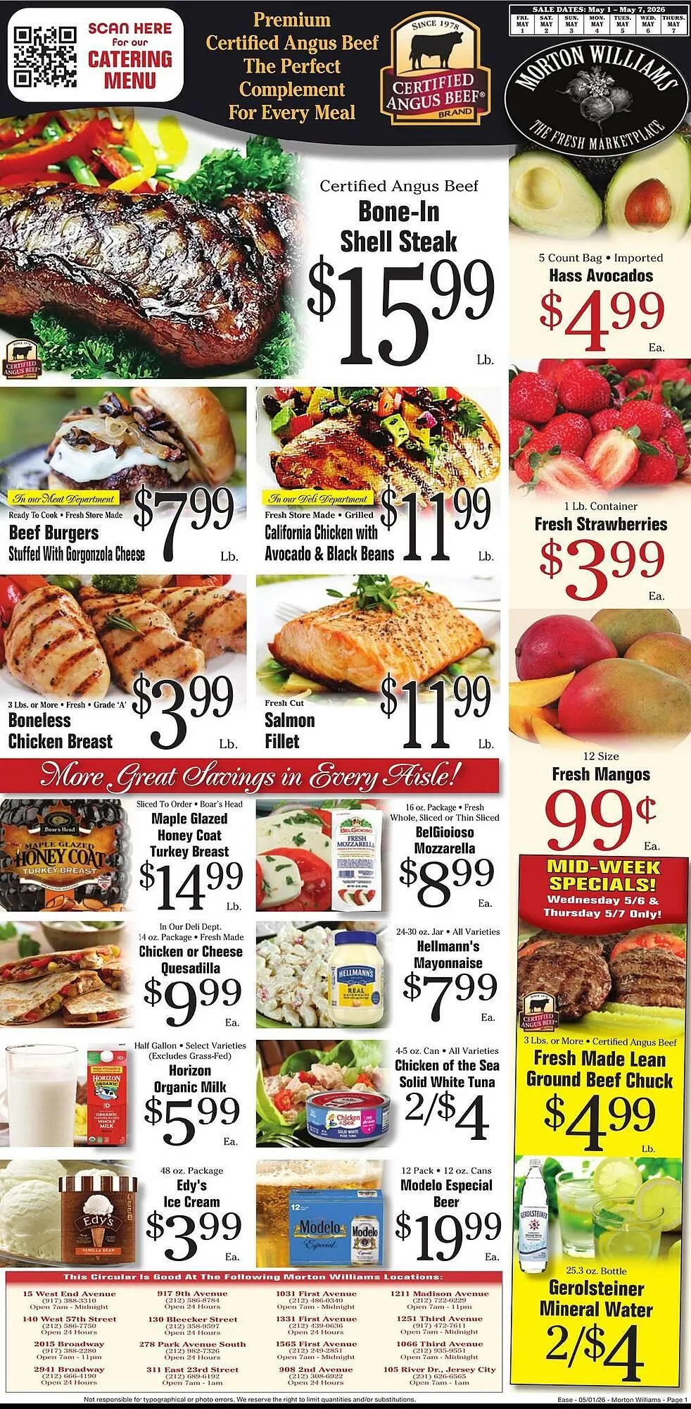 Morton Williams weekly ad - 1