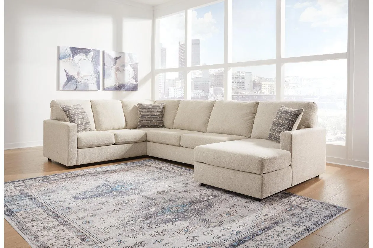 Edenfield 3-Piece Sectional with Chaise