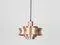 Vintage Swedish Trava Pendant Lamp attributed to Carl Thore for Granhaga Metallindustri, 1960s