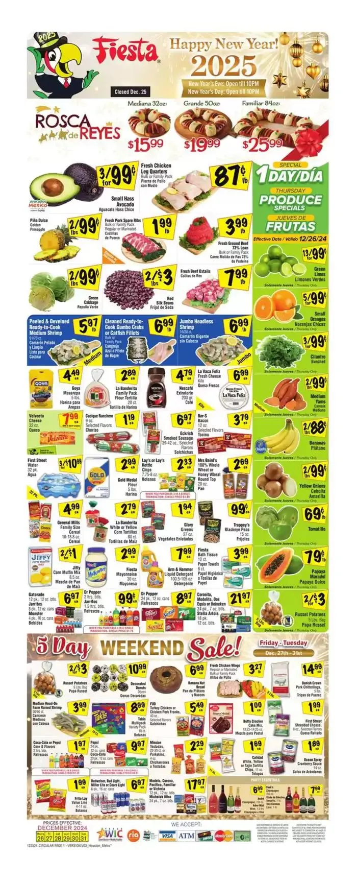 Weekly ad Top offers for all bargain hunters from December 25 to December 31 2024 - Page 1