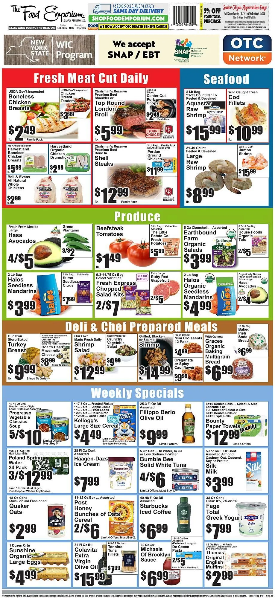 The Food Emporium circular - 1