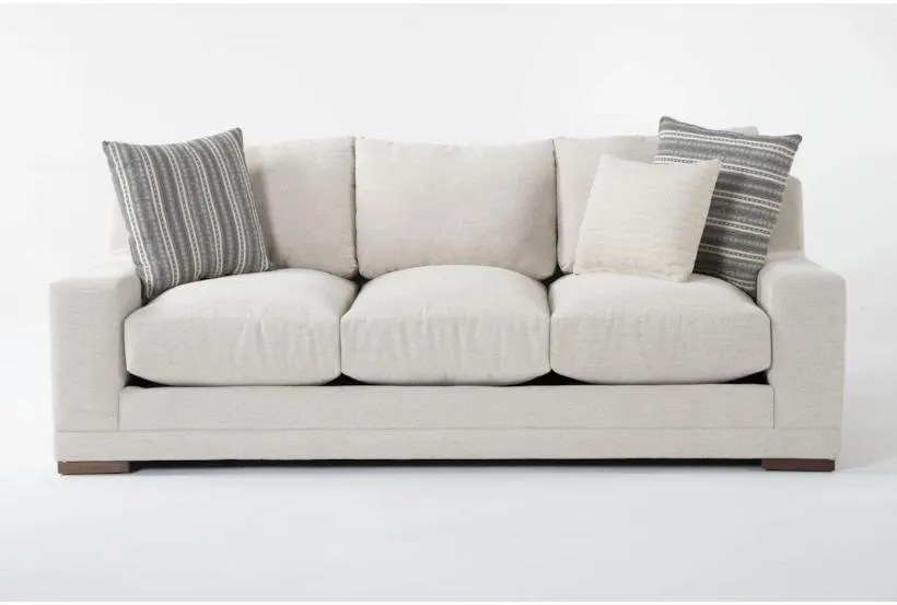 Everett Pearl Fabric Sofa
