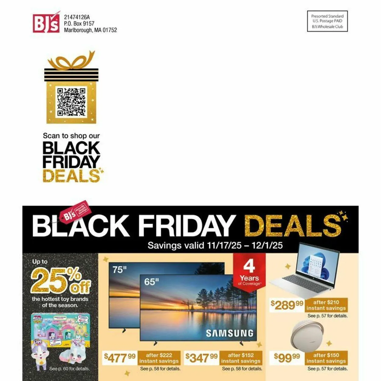 Weekly ad BJ's from November 20 to December 4 2025 - Page 53