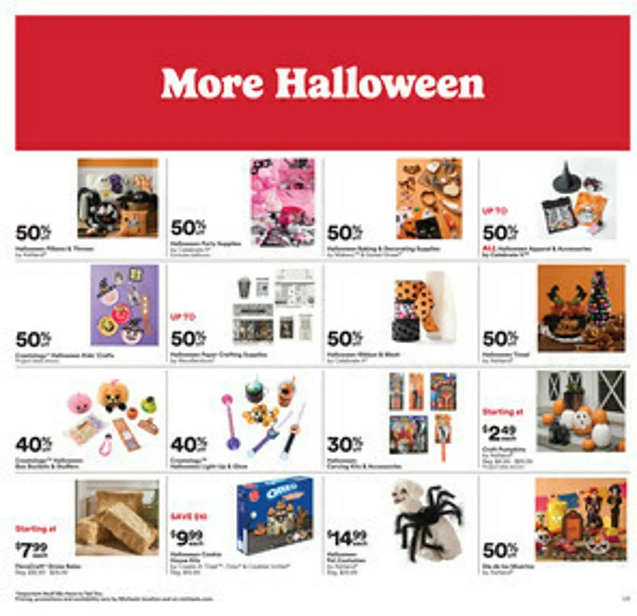 Weekly ad Michaels Current weekly ad from October 12 to October 18 2025 - Page 1
