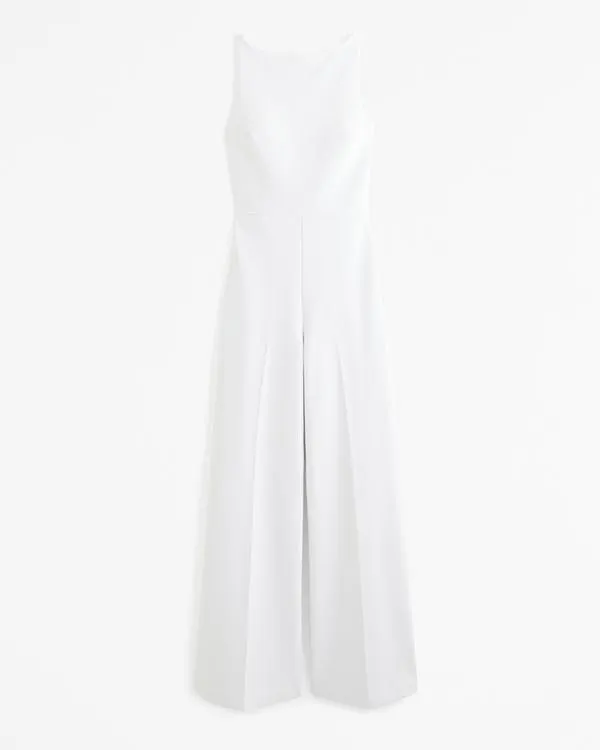 Slash Clasp-Back Jumpsuit