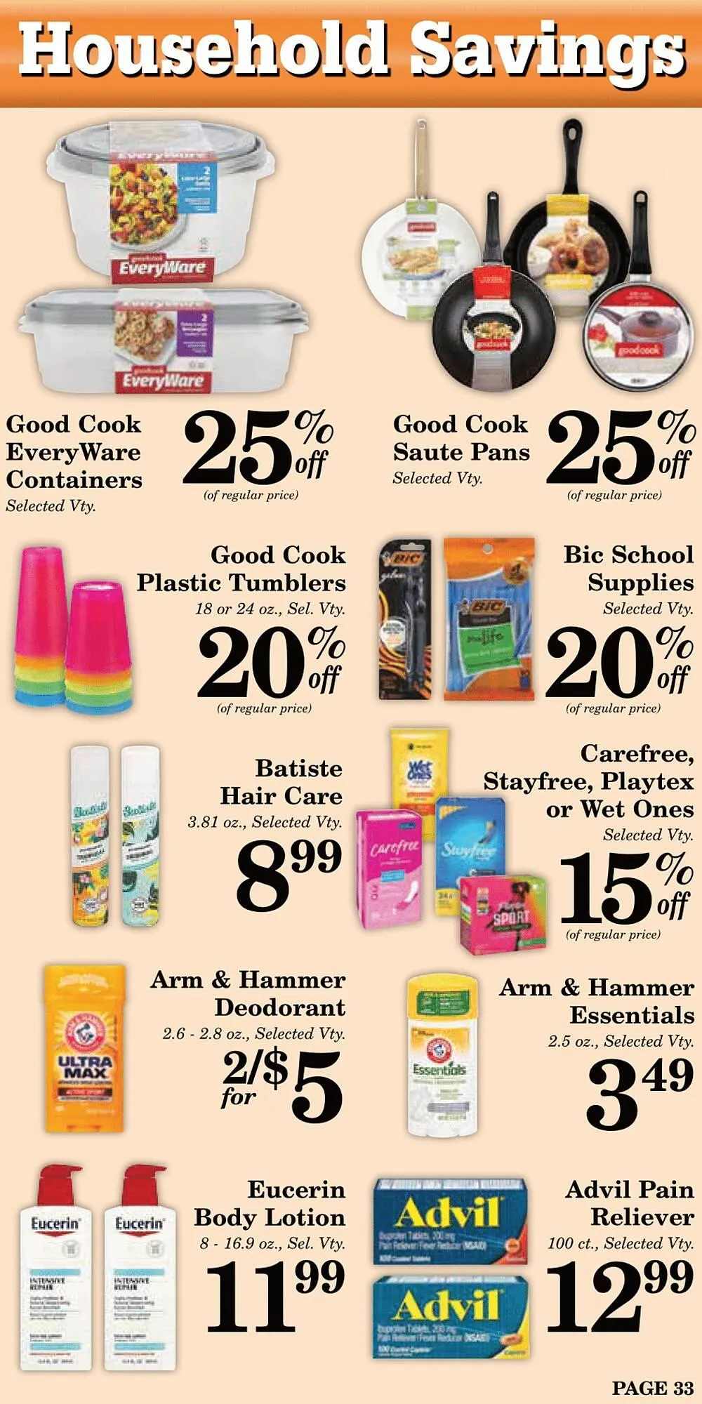 Weekly ad Harvest Foods ad from July 30 to September 2 2025 - Page 34