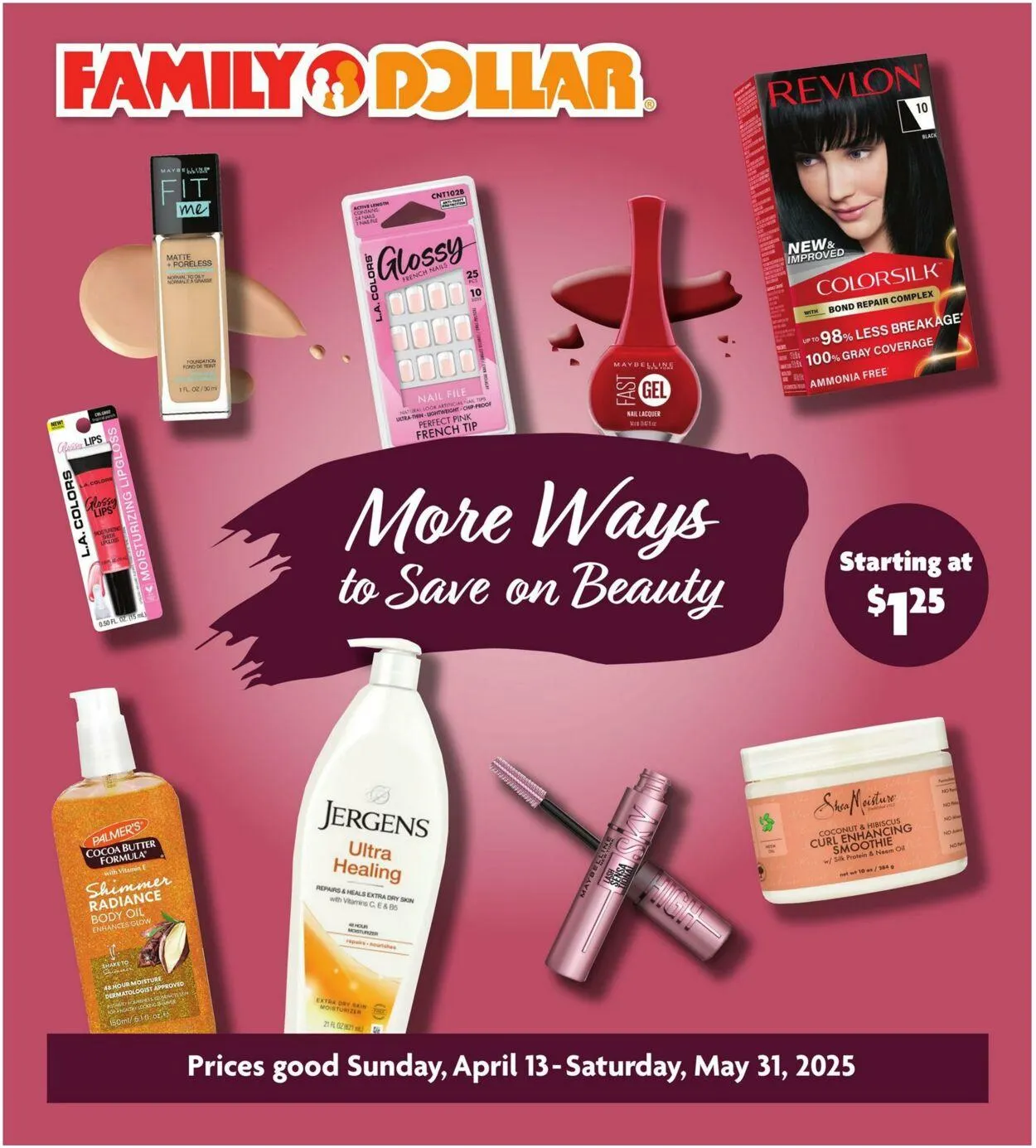 Weekly ad Family Dollar Current weekly ad from April 13 to May 31 2025 - Page 1