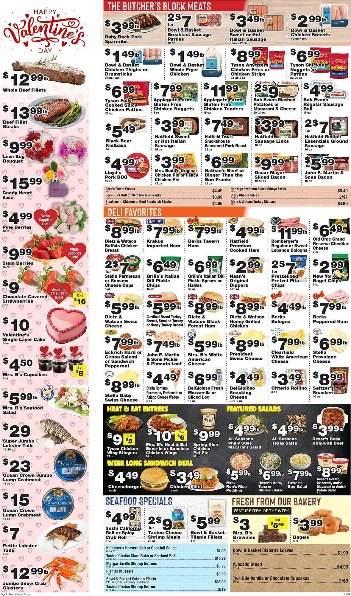 Weekly ad Boyer's Food Markets weekly ad from February 8 to February 14 2026 - Page 2