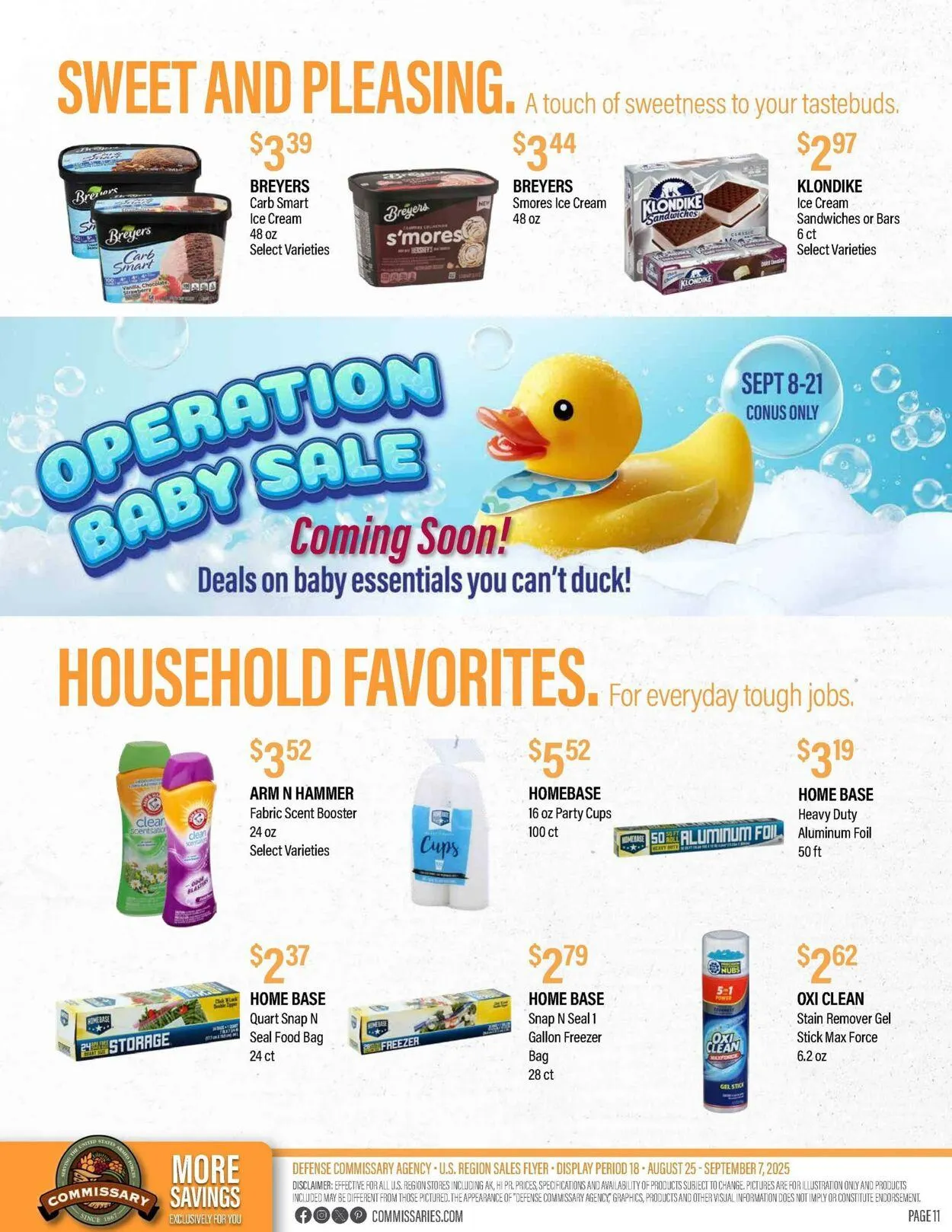 Weekly ad Commissary - Fort Irwin from August 25 to September 8 2025 - Page 11