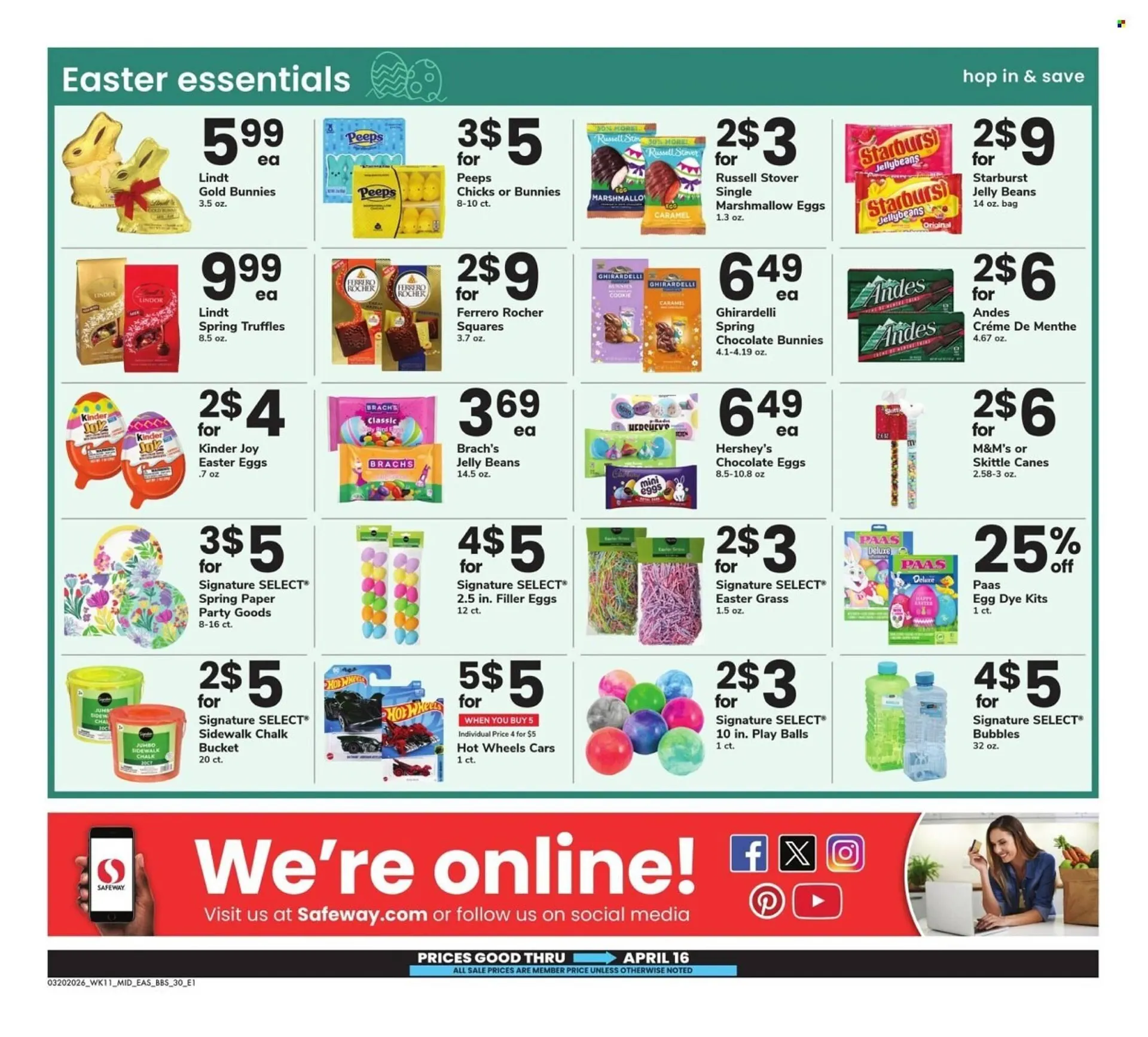 Weekly ad Safeway weekly ad from March 20 to April 16 2026 - Page 30
