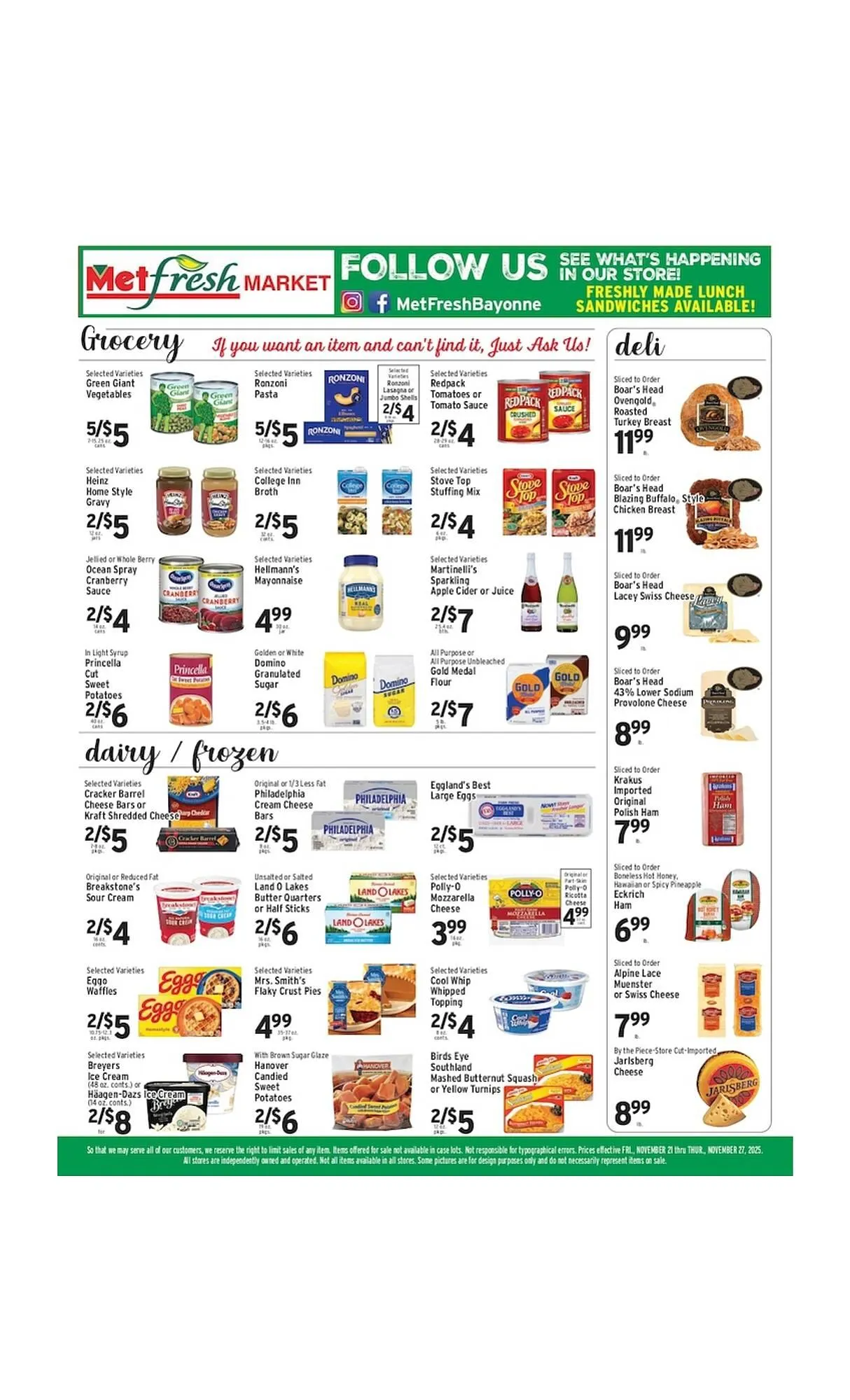 Weekly ad Met Foodmarkets weekly ad from November 21 to November 27 2025 - Page 2