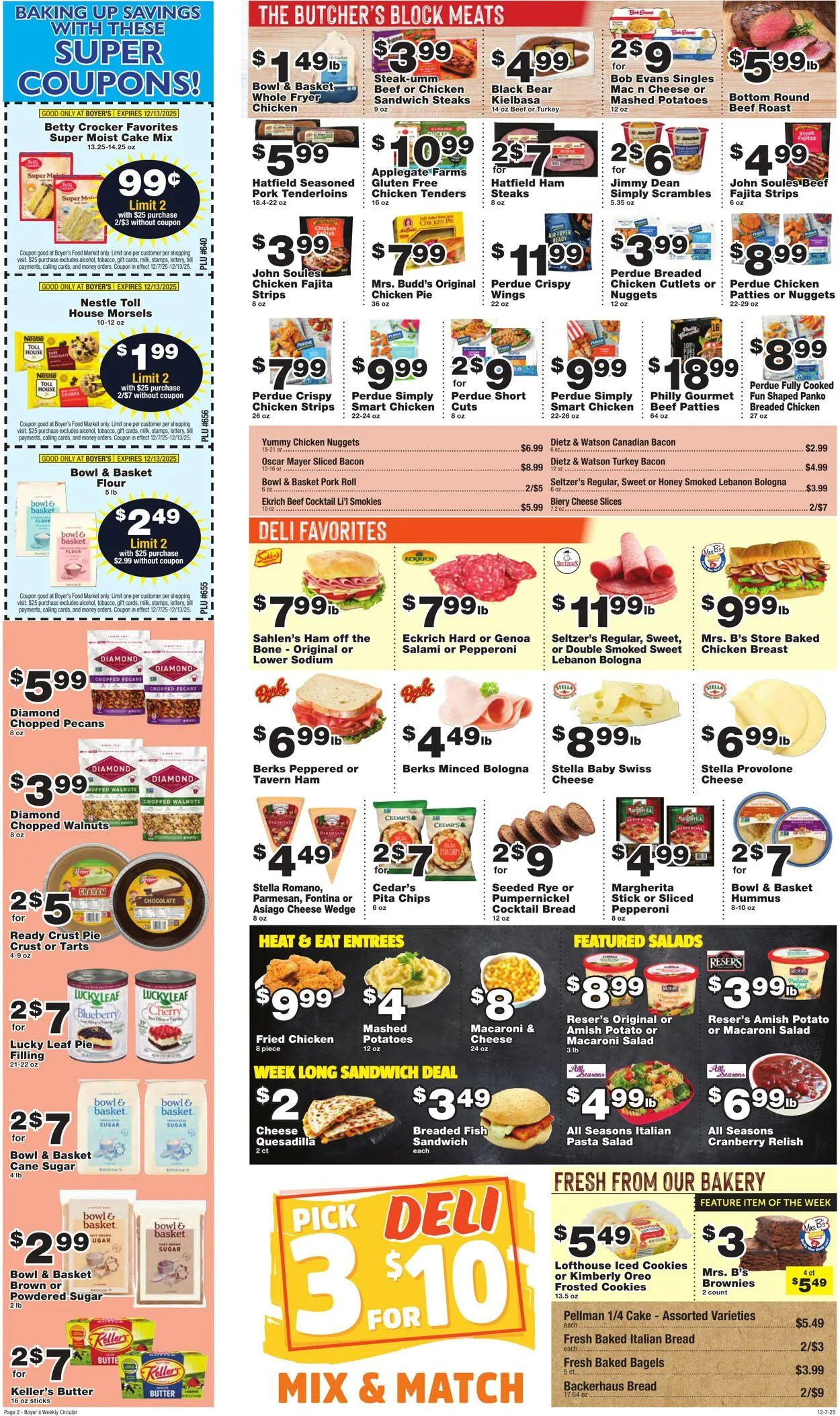Weekly promotion Boyer's spanning from December 7 to December 13 2025 - Page 4 for Catalogue 365