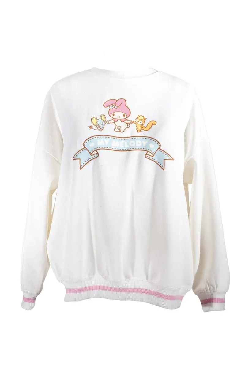 Plus Size My Melody Graphic Pullover