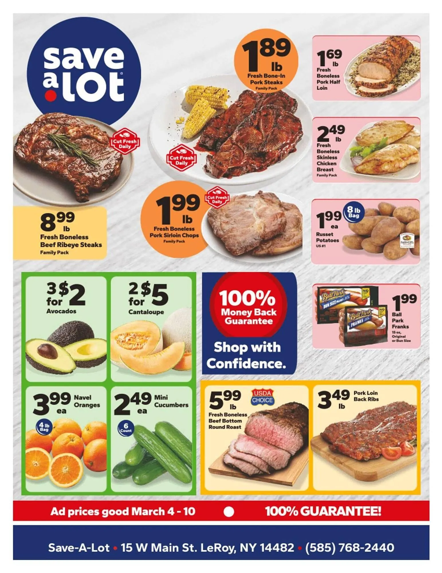 Weekly ad Save a Lot weekly ad from March 4 to March 10 2026 - Page 1