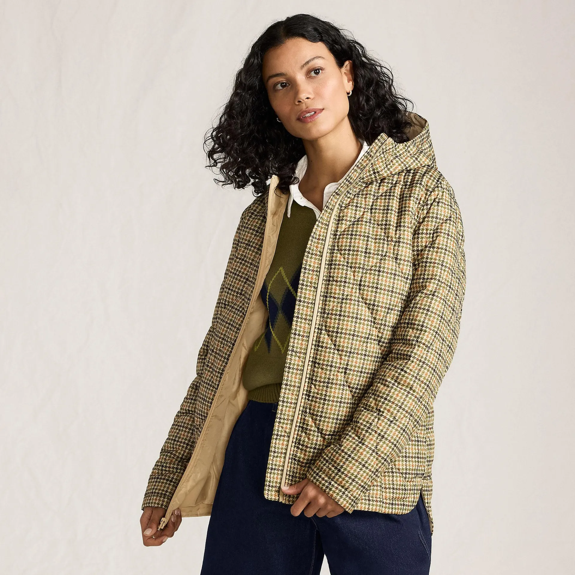 Women's Print FeatherFree Quilted Insulated Jacket