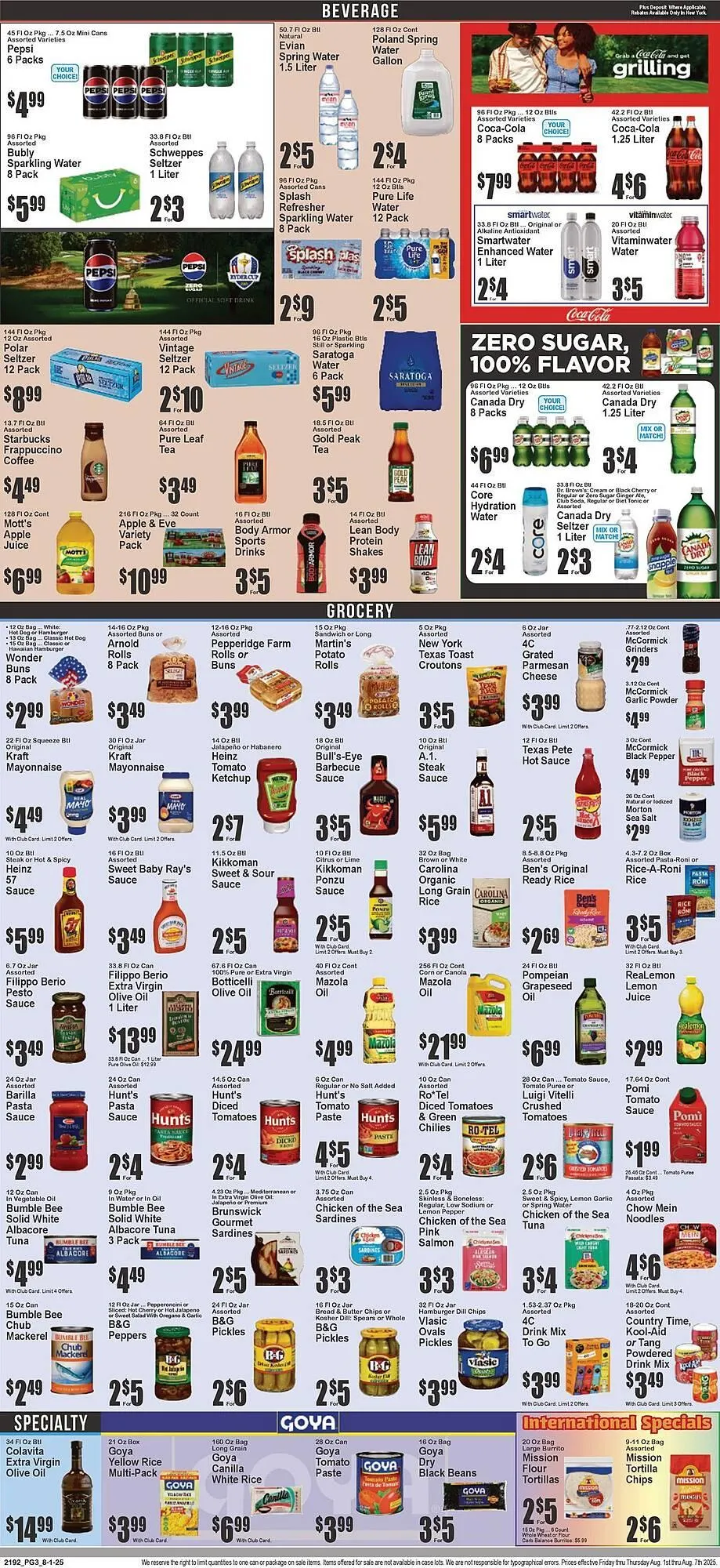 Weekly ad Food Universe Weekly Ad from August 1 to August 7 2025 - Page 4