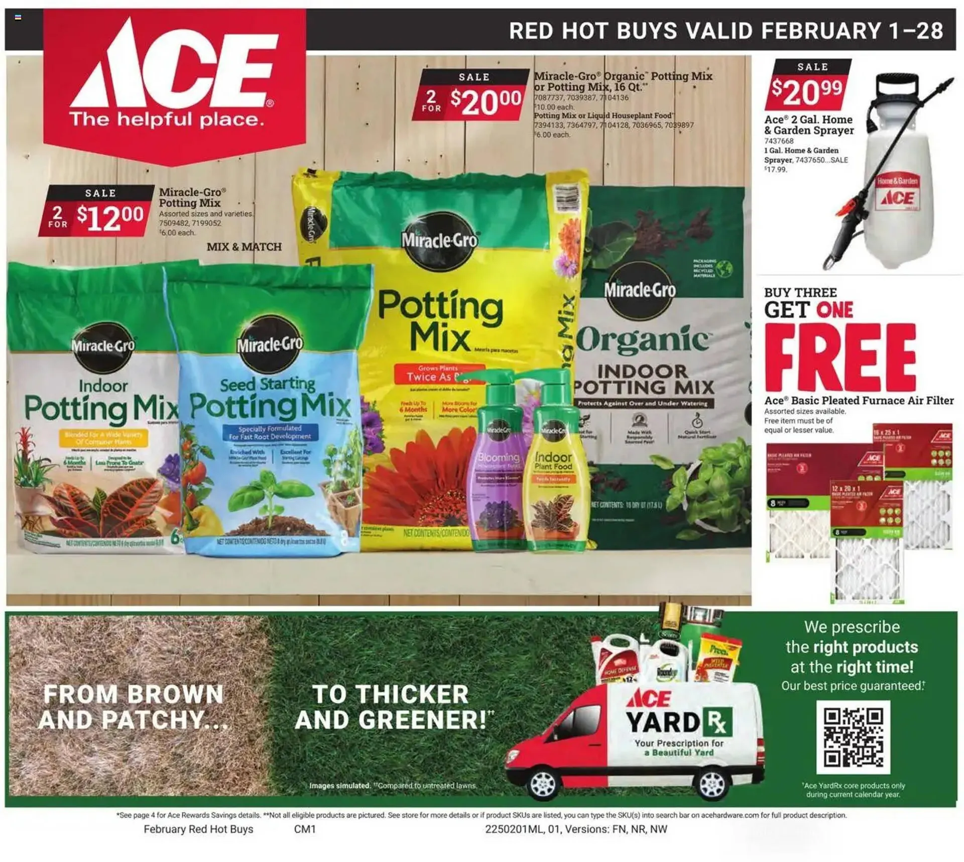 Weekly ad Ace Hardware Weekly Ad from February 1 to February 28 2025 - Page 1