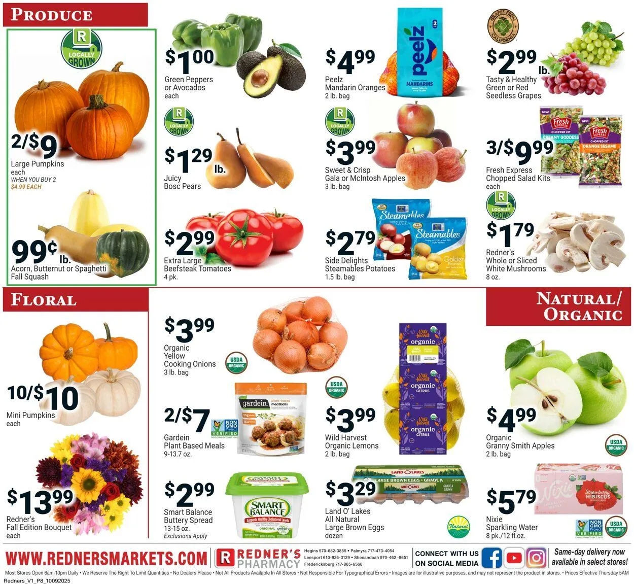 Weekly ad Redner’s Warehouse Market Current weekly ad from October 9 to October 15 2025 - Page 8