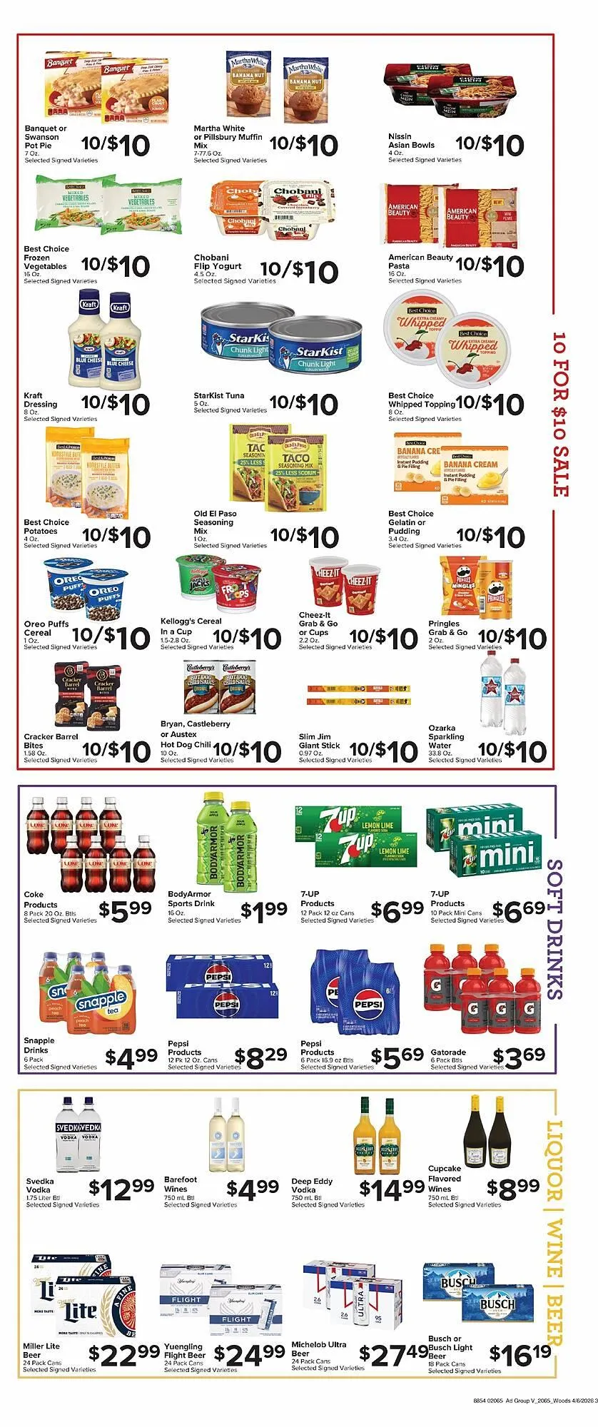 Weekly ad Woods Supermarket weekly ad from April 8 to April 14 2026 - Page 3