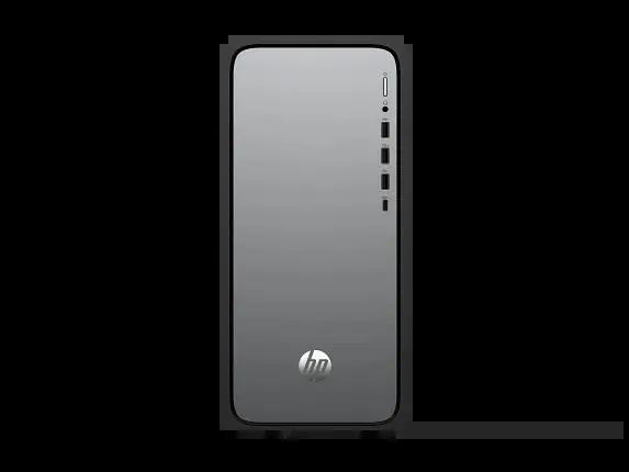 HP OmniDesk Desktop M02-0075t PC, Windows 11 Home, Intel® Core™ i7, 16GB RAM, 2TB SSD, Meteor silver