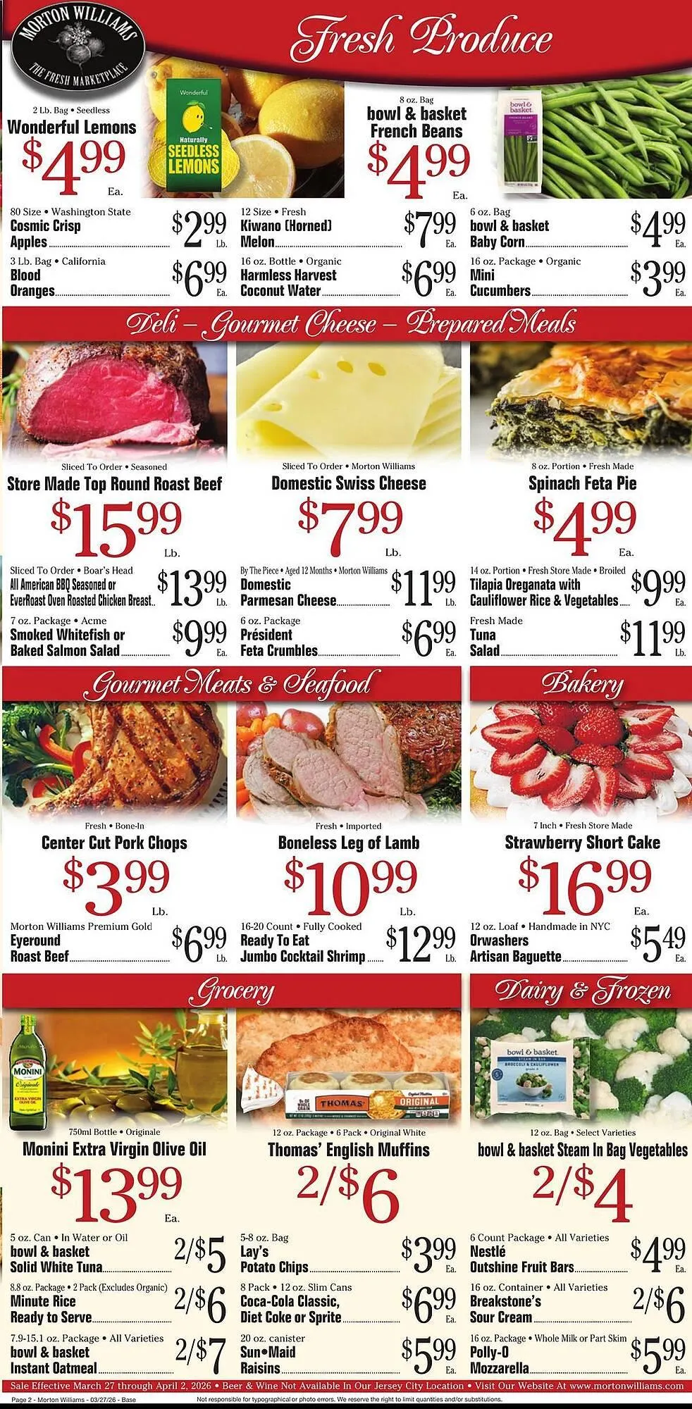 Weekly ad Morton Williams weekly ad from March 27 to April 2 2026 - Page 2