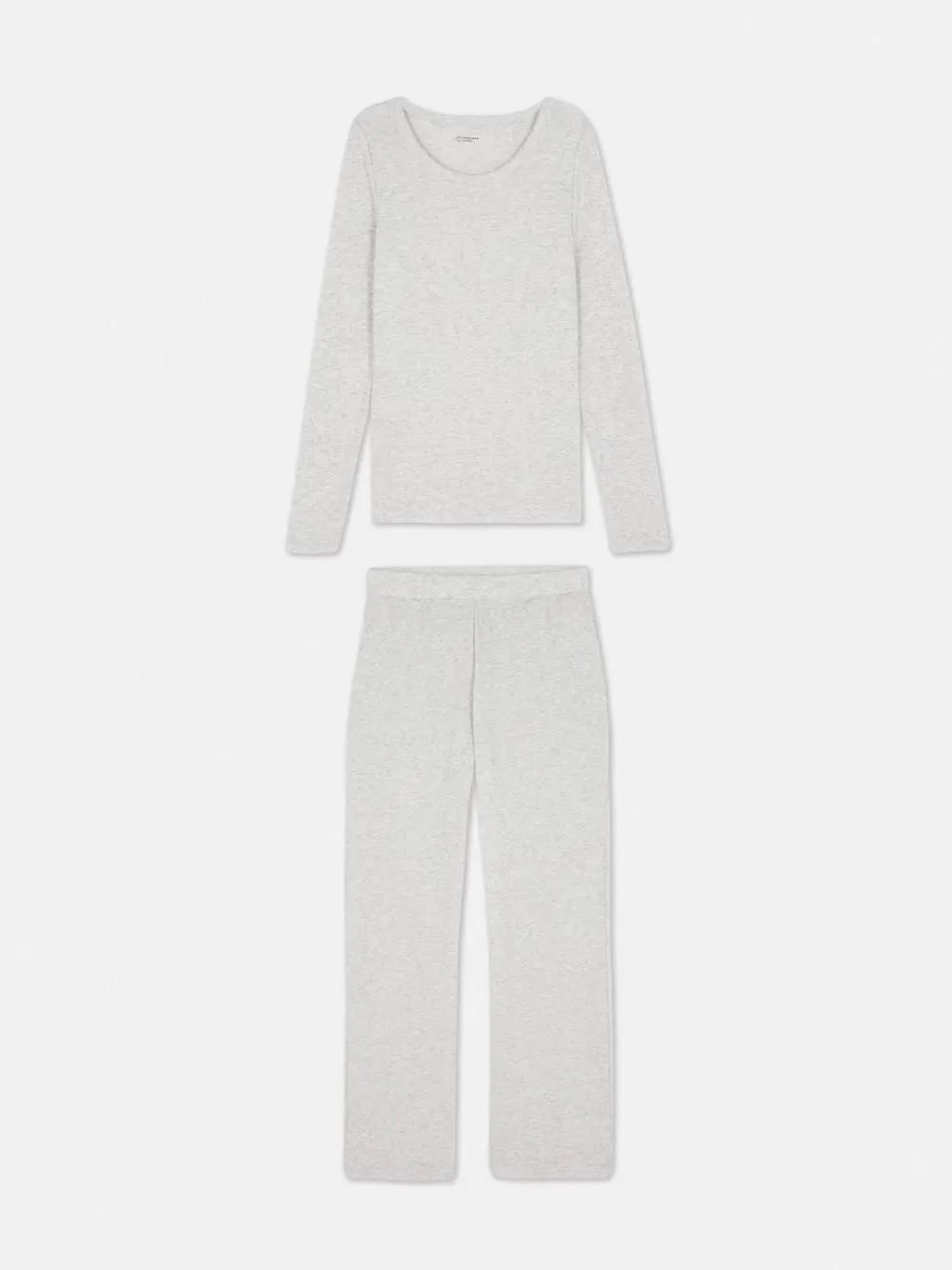 Langer Jersey-Schlafanzug