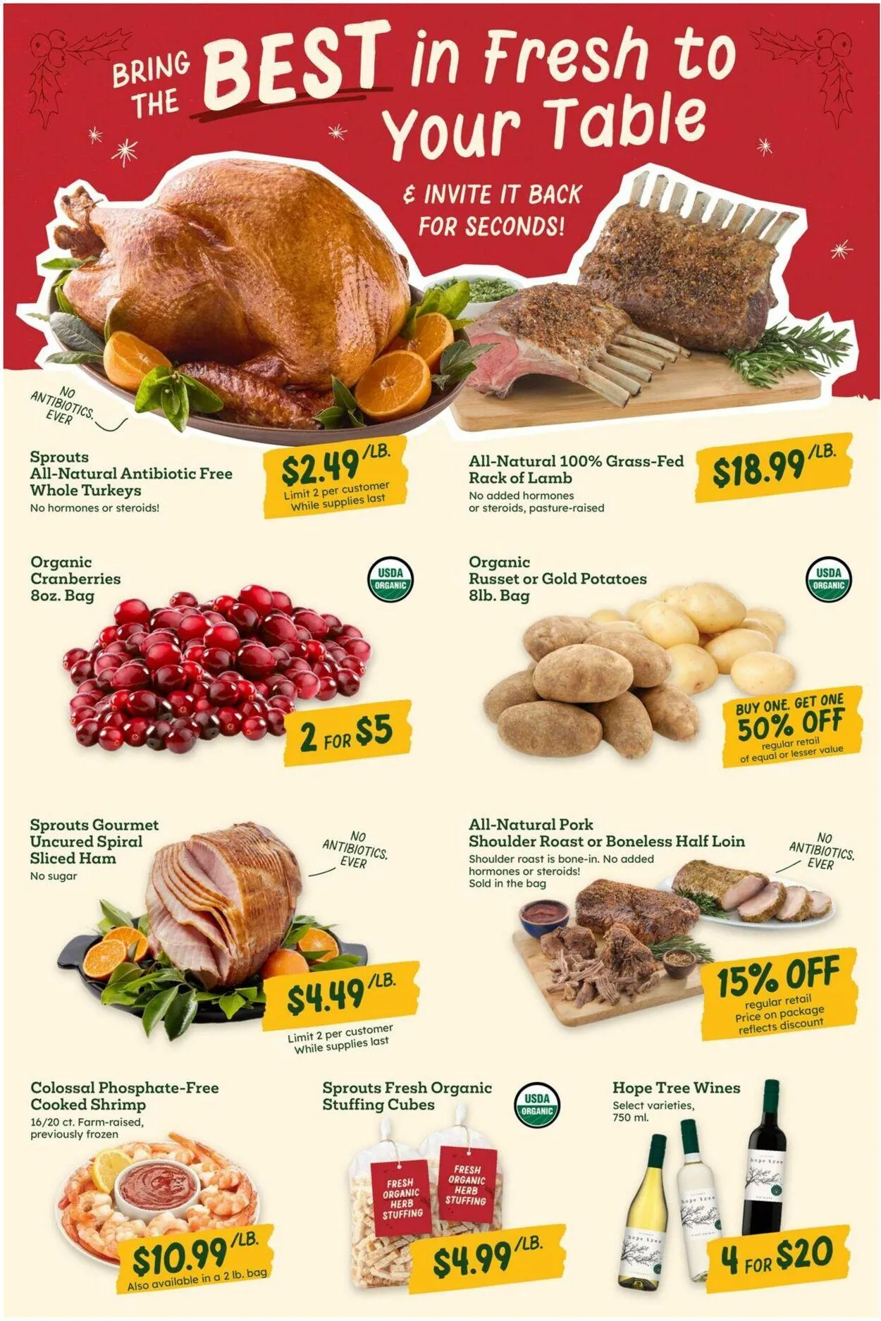 Weekly promotion Sprouts Current weekly ad spanning from November 19 to November 27 2025 - Page 3 for Catalogue 365