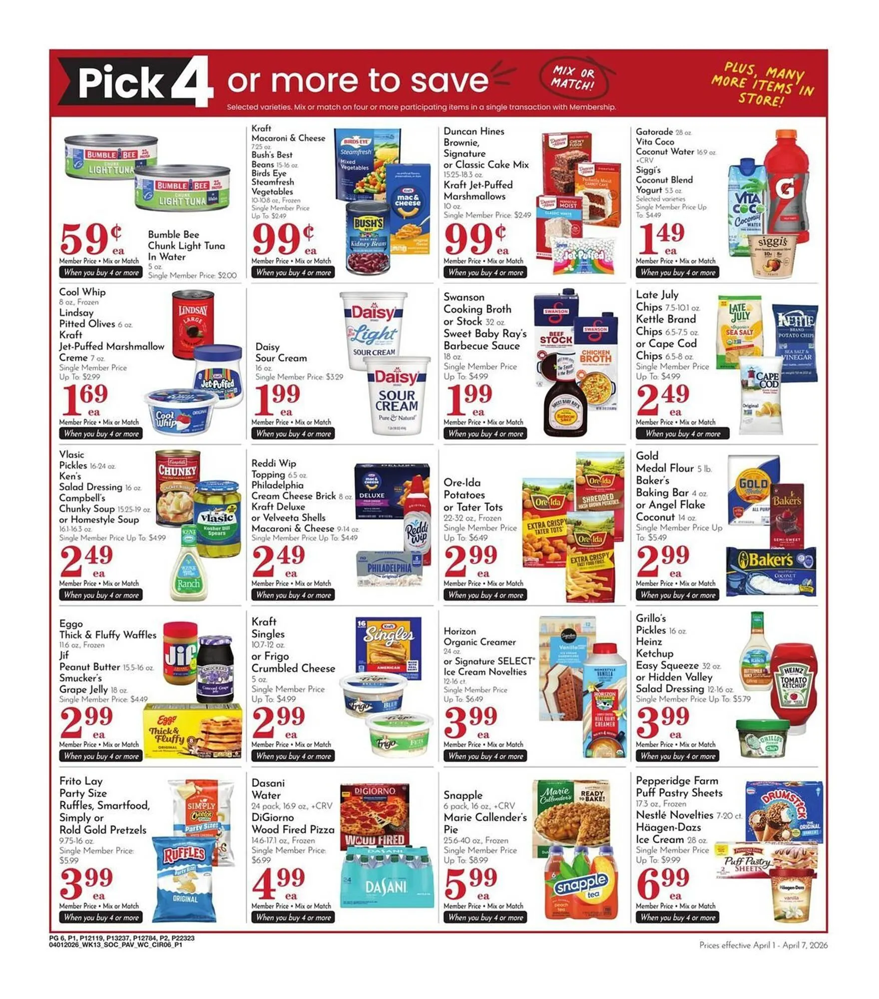 Weekly ad Pavilions weekly ad from April 1 to April 7 2026 - Page 6
